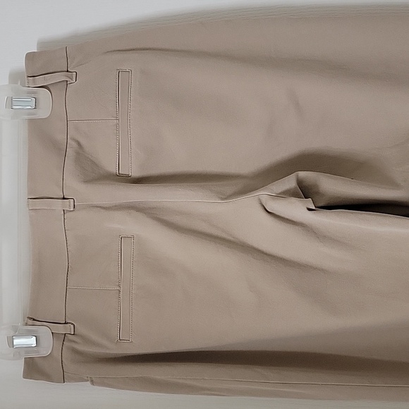 Talbots Size 4 Curvy Tan / Khaki Pants, Straight Leg, Excellent Used Condition - Picture 4 of 13